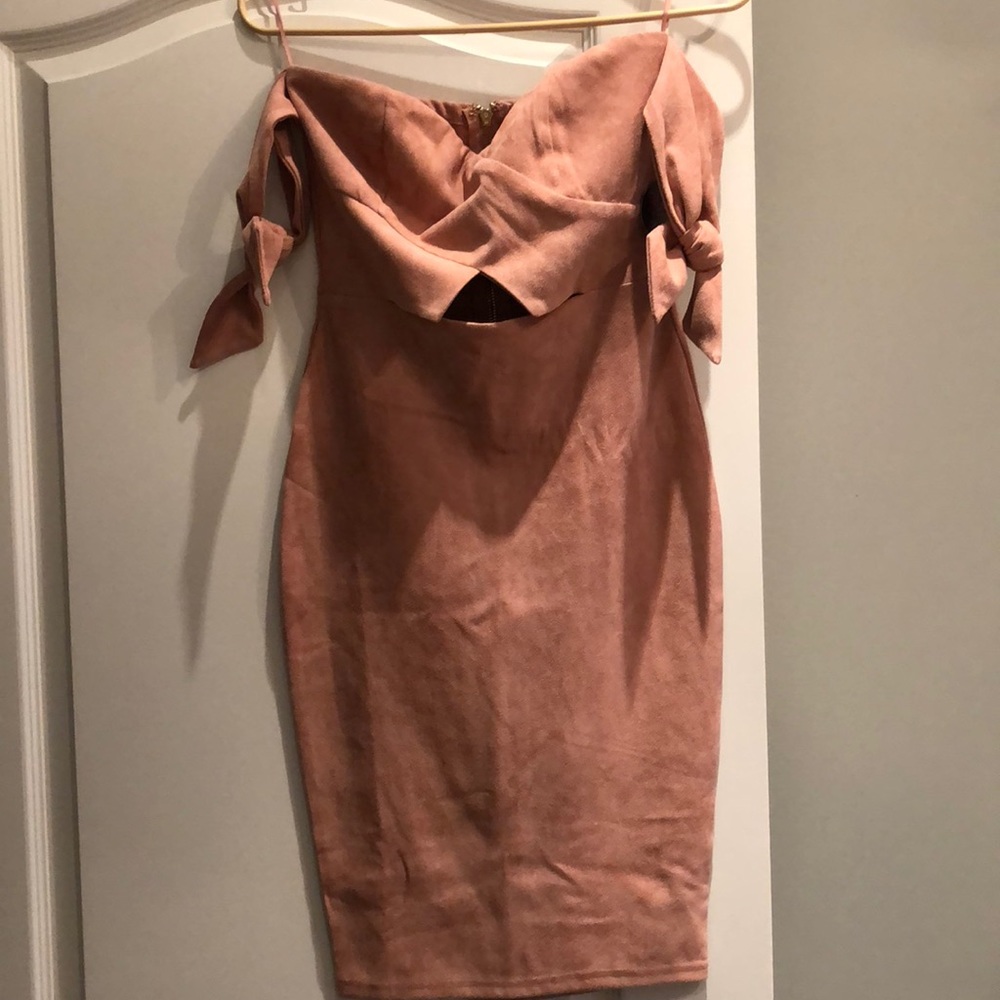 Gorgeous suede dress